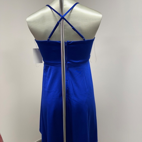 Elegant Blue Kids Dress - Picture 2 of 2